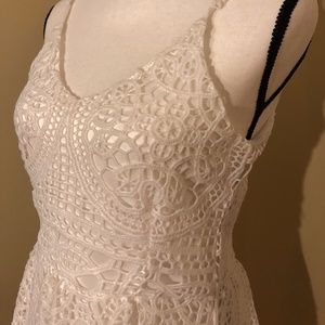 Rebellion White Lace Sundress